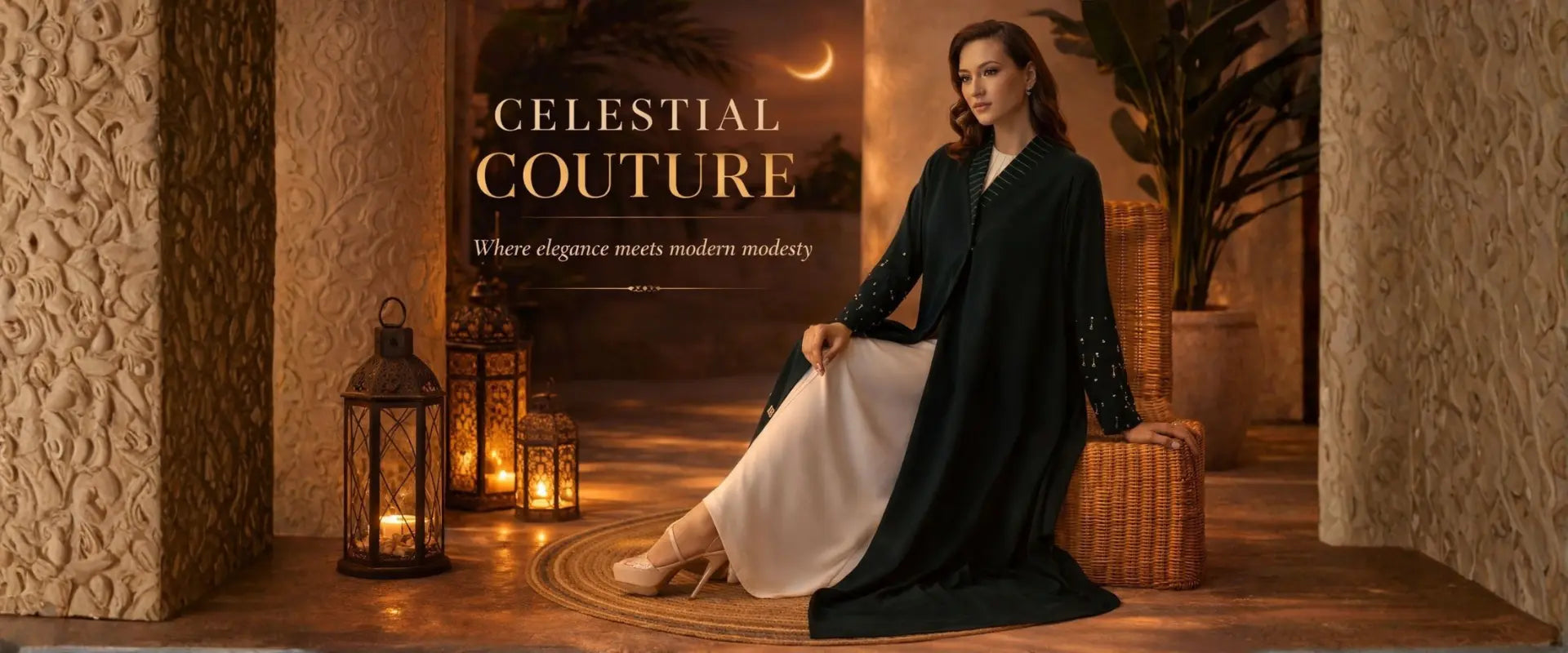 Celestial Couture Luxury Abaya Collection by Diva Atelier 