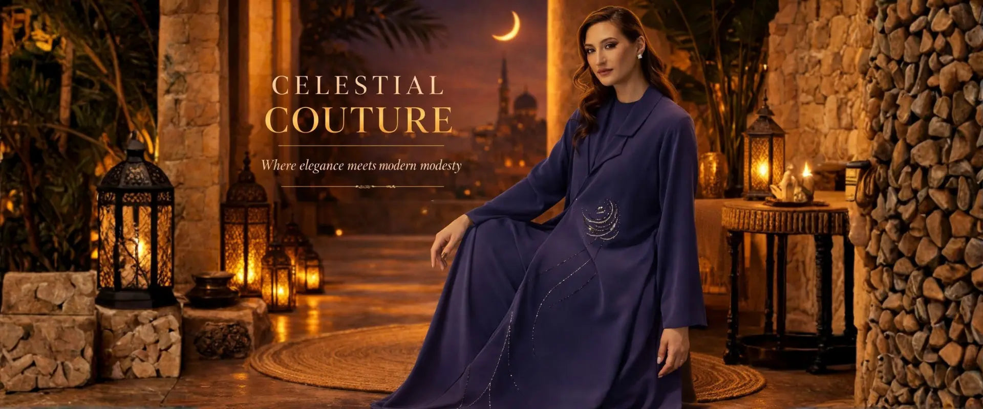 Celestial Couture Luxury Abaya Collection by Diva Atelier 