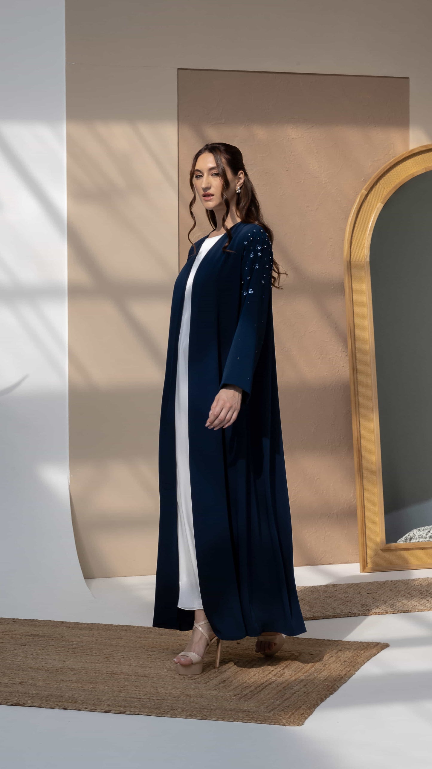 HANA | Sapphire Petal Bloom Fluidity elegant drape and movement