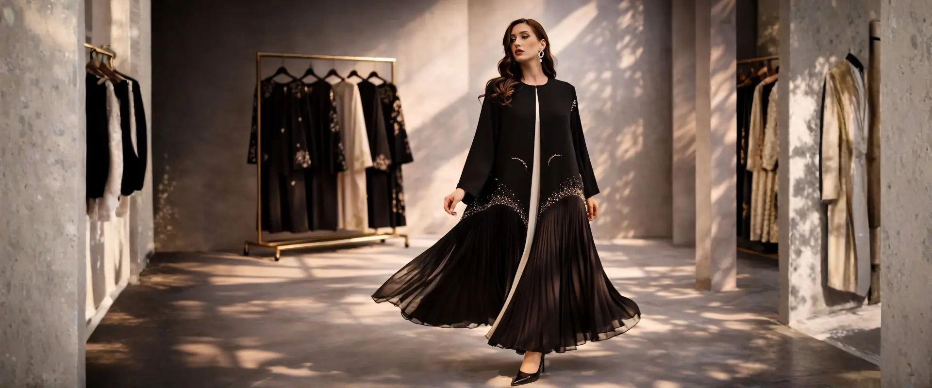 All collections of luxury abayas by Diva Atelier