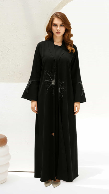 LYLIA Black Abaya