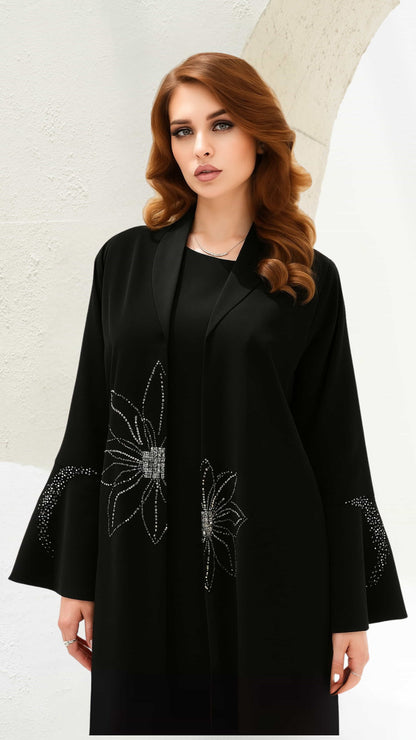 LYLIA Black Abaya