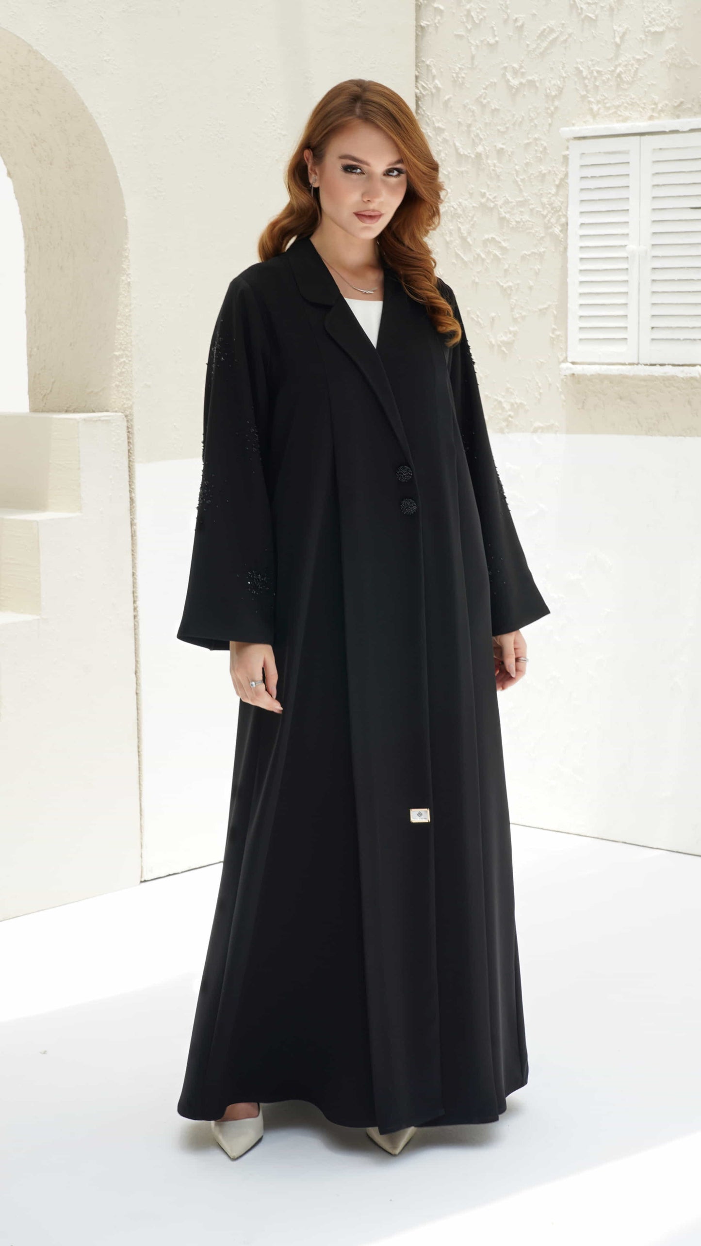 MARWA Black Abaya