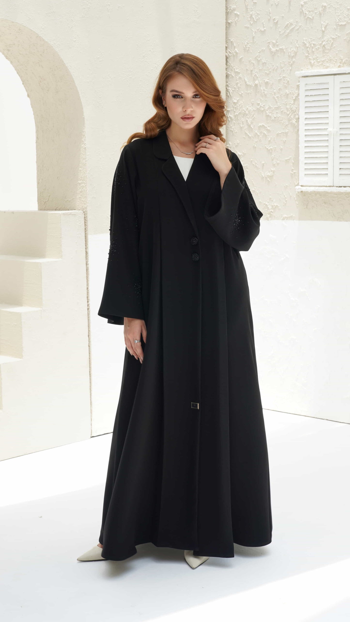 MARWA Black Abaya