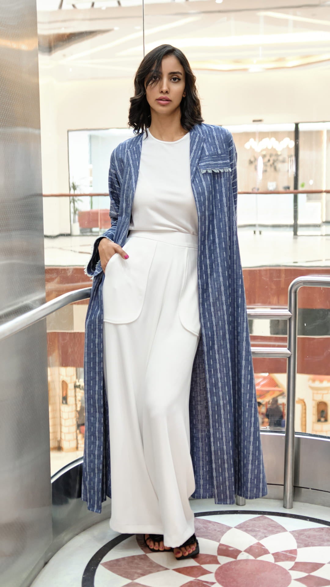 NAHLA Abaya with Pants - DIVA ATELIER
