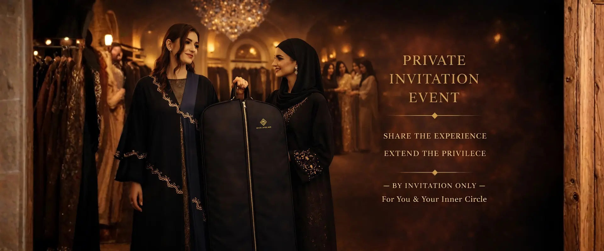 PRIVATE INVITATION EVENT
SHARE THE EXPERIENCE. UNLOCK EXCLUSIVE PRIVILEGES.
AN EXCLUSIVE EXPERIENCE CURATED TO YOUR INNER CIRCLE HOSTED BY YOU