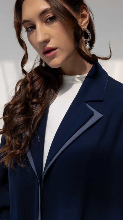 RANYA Navy Abaya