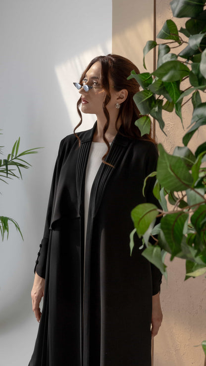 RAWAN Black Abaya