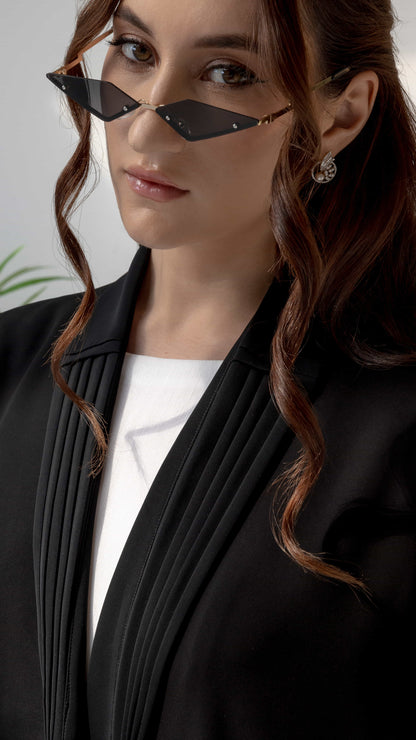 RAWAN Black Abaya