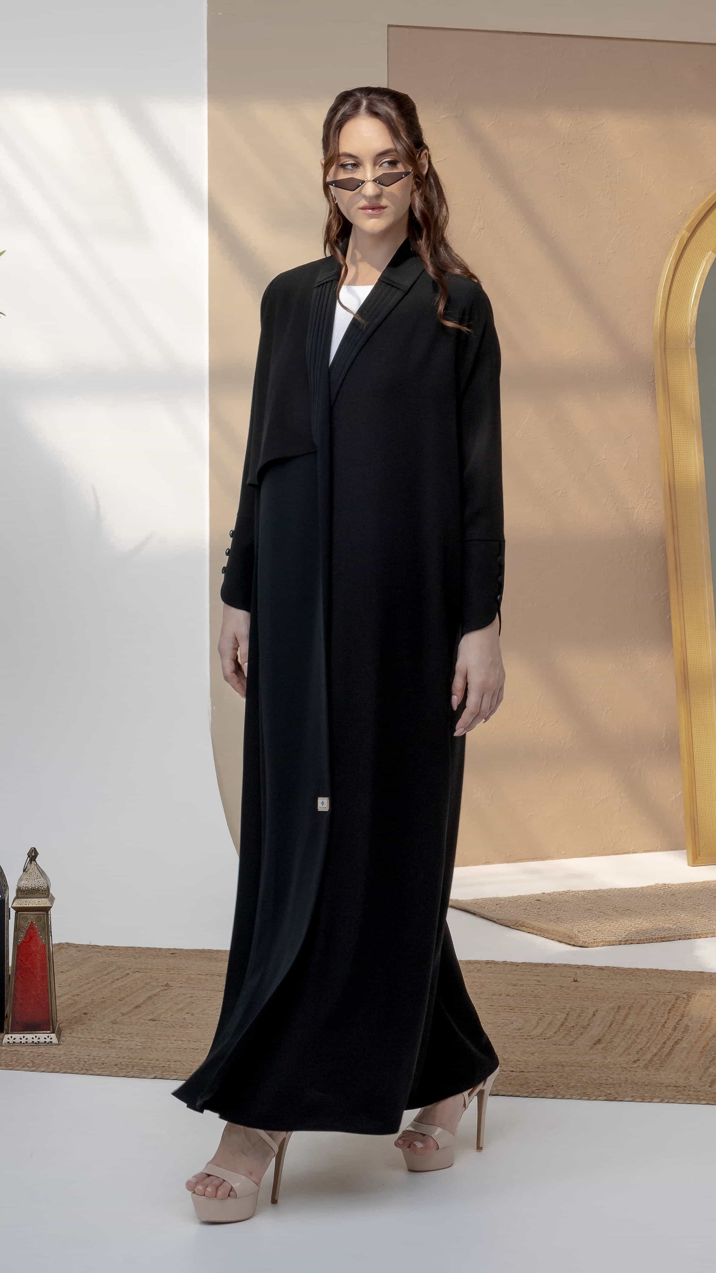 RAWAN Black Abaya
