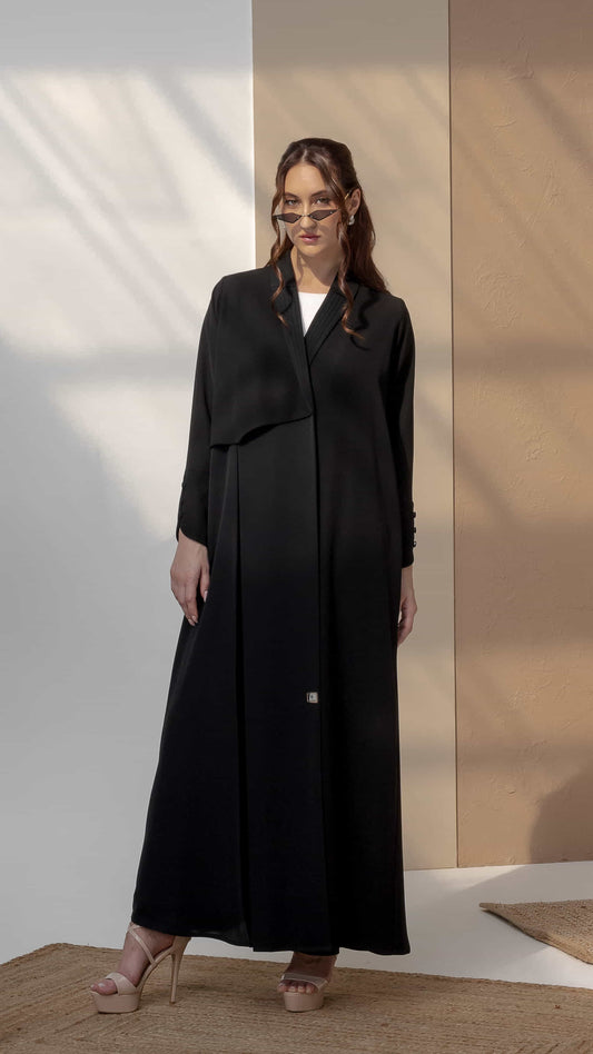 RAWAN Black Abaya