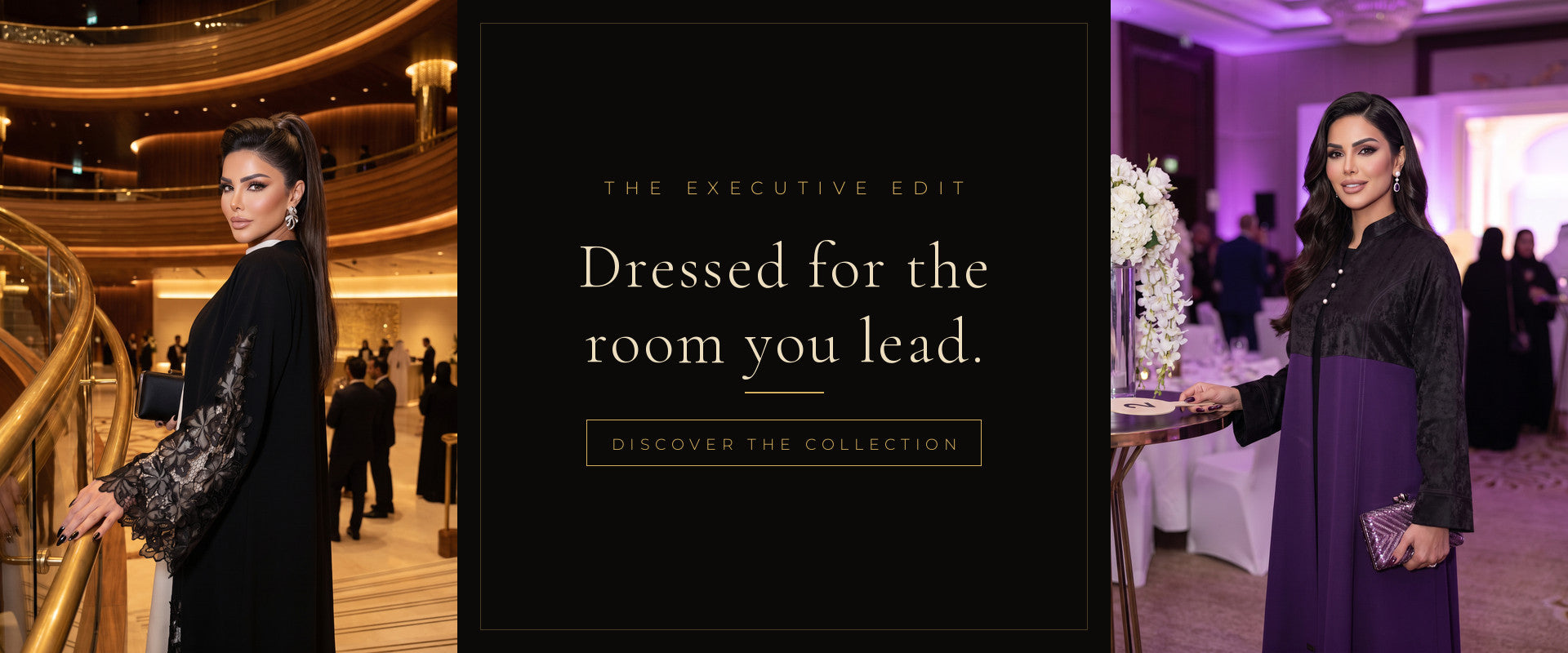 The Executive Edit by Diva Atelier. Dressed for the room you lead.