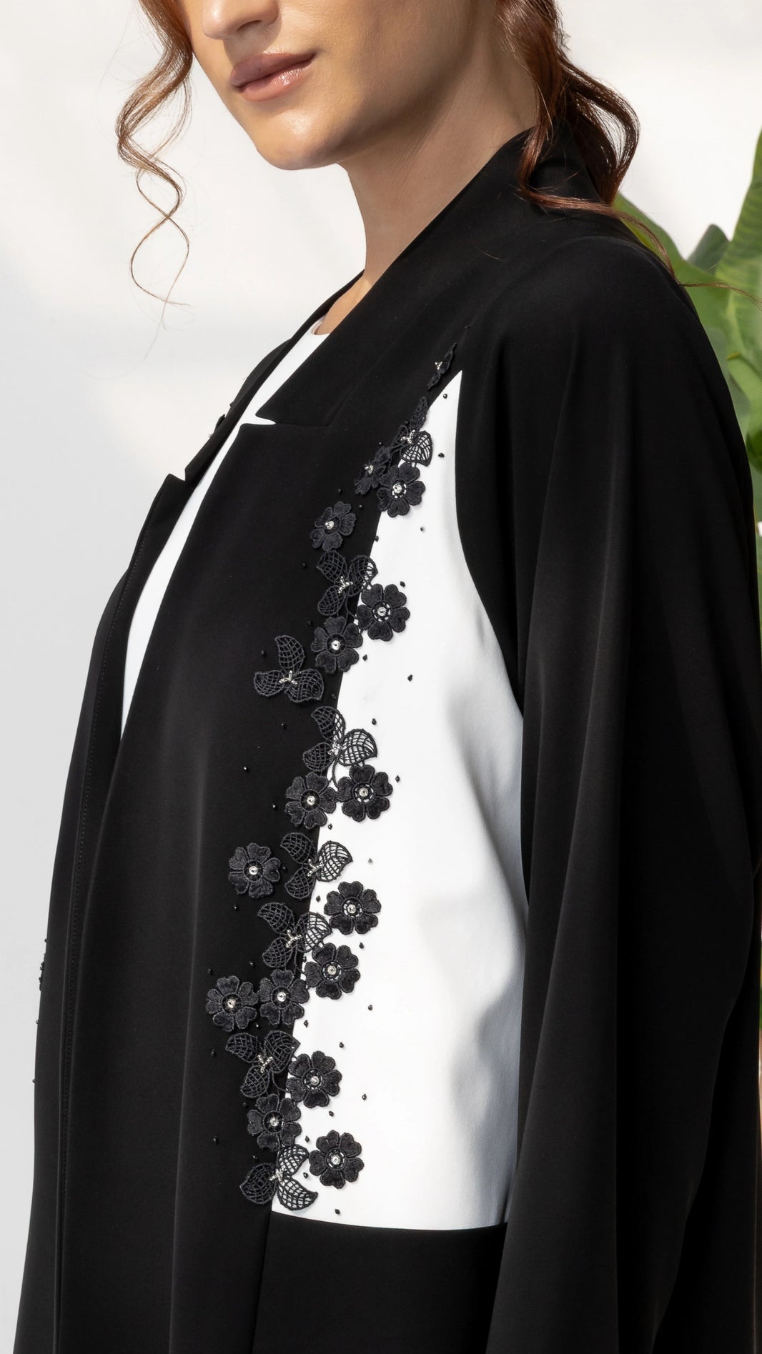 SARABAH Noir Mirage Abaya Video by Diva Atelier