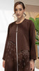 RUSANA Cacao Bloom luxury brown abaya video by Diva Atelier