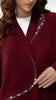 YUMNA Royal Burgundy Elegance Abaya by Diva Atelier - Video