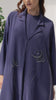 DAHANA Violet Bloom luxury violet abaya video with crystal floral embellishments and couture elegance by Diva Atelier