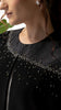 THURAYA Noir Celestia luxury black abaya video by Diva Atelier
