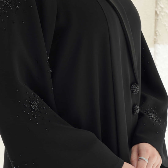 Marwa Black Abaya
